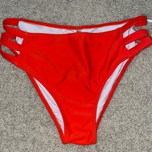 Bikini bottoms orange/red